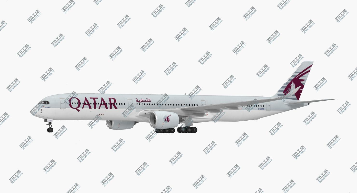 images/goods_img/202105072/3D Airbus A350-1000 Qatar Rigged model/3.jpg